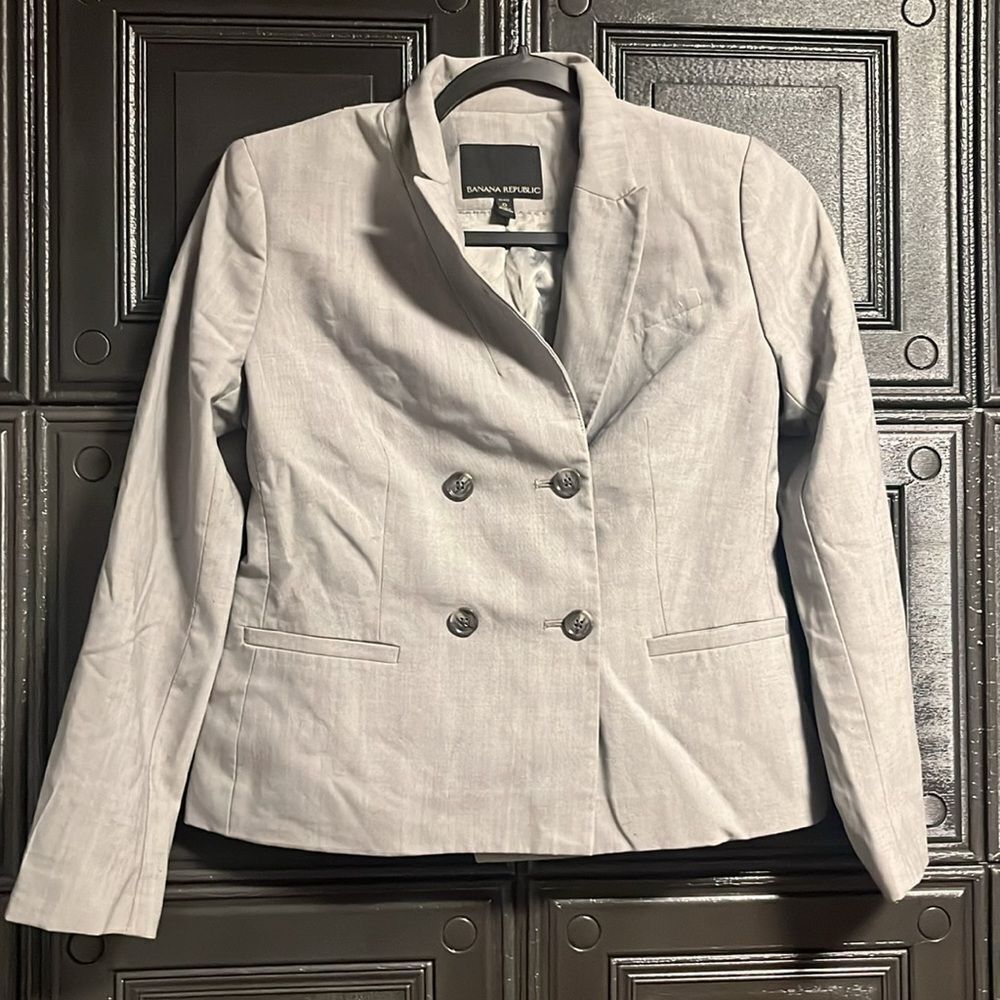 Banana Republic Gray blazer